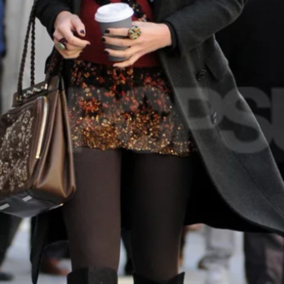 Haute Hippie Floral Embroidered Skirt Gossip Girl - Picture 2 of 5